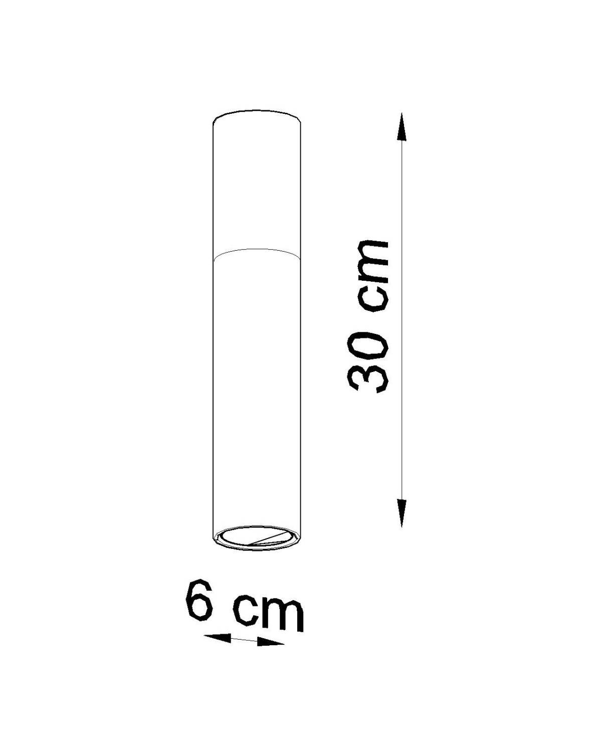 Aplique de Techo Pablo Madera SOLLUX