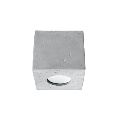 Aplique de Techo Quad Hormigón SOLLUX