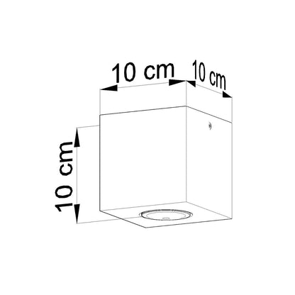 Aplique de Techo Quad SOLLUX