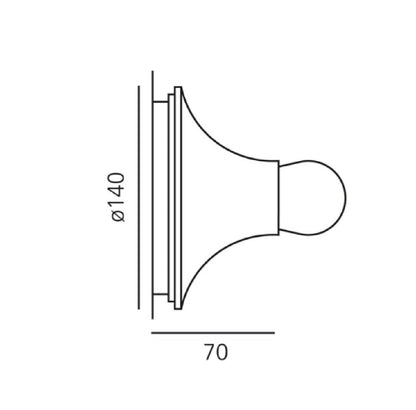 Aplique de Techo y Pared Teti ARTEMIDE