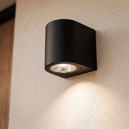 Aplique Exterior de Pared Gala Negro