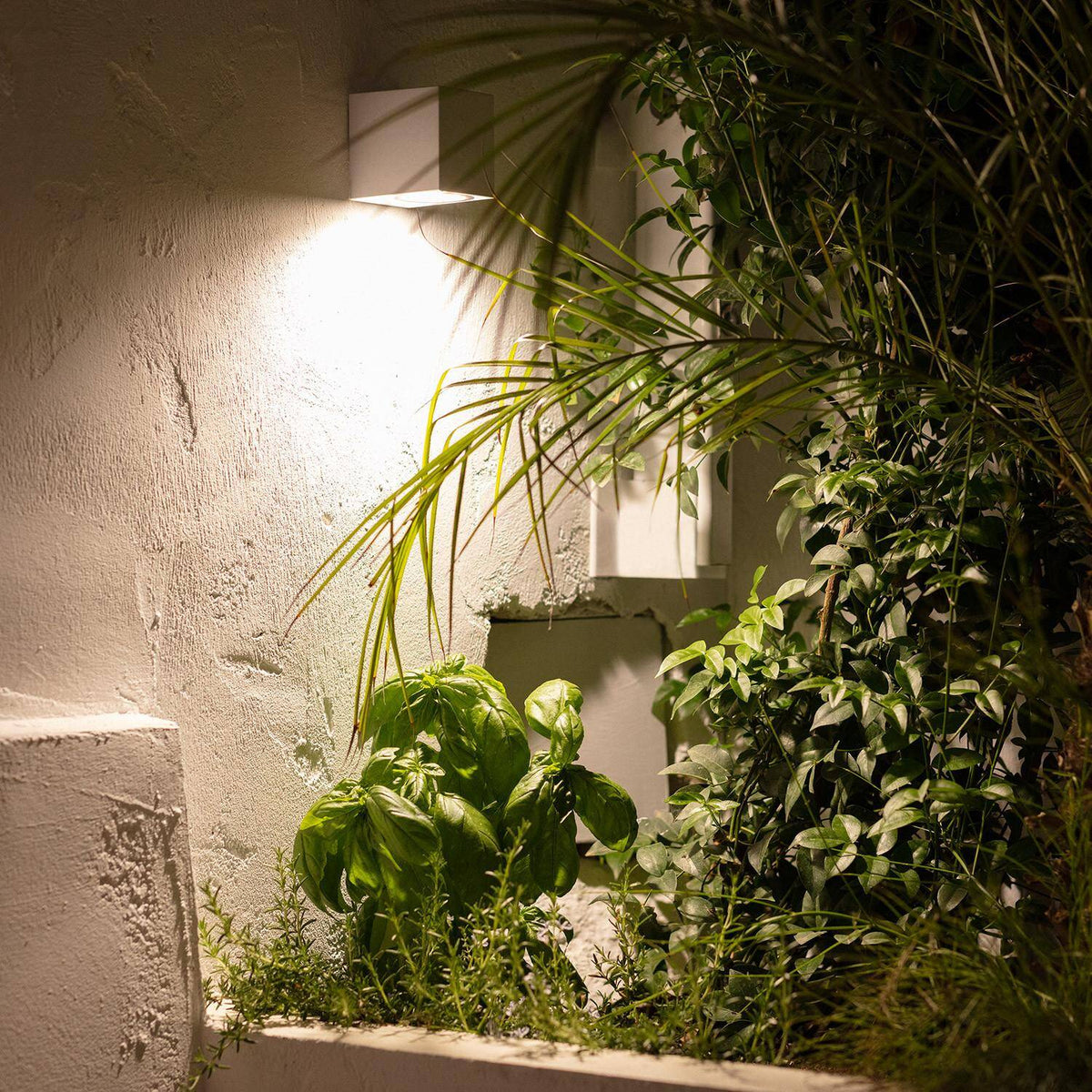 Aplique Exterior de Pared Miseno Blanco