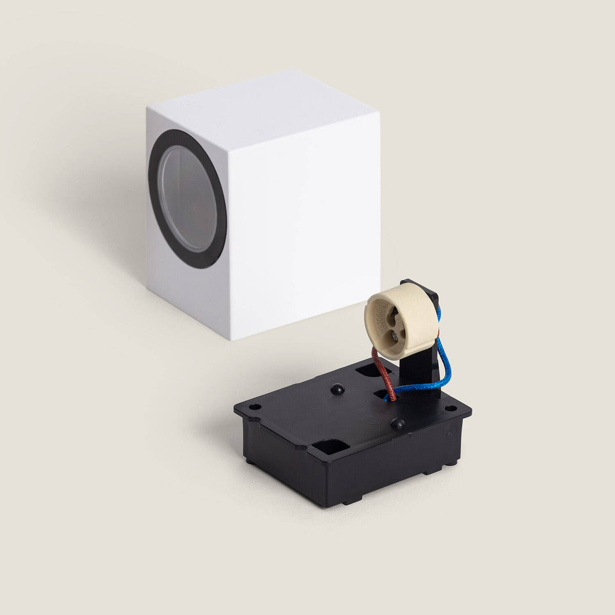 Aplique Exterior de Pared Miseno Blanco