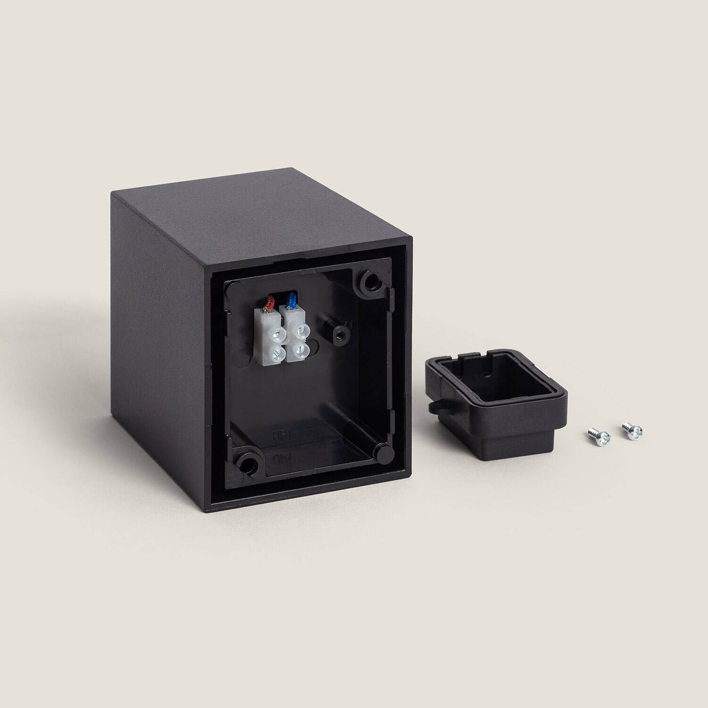 Aplique Exterior de Pared Miseno Negro