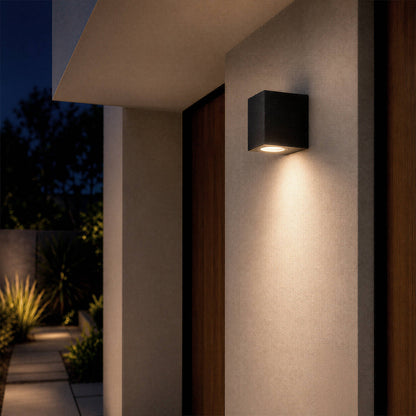 Aplique Exterior de Pared Miseno Negro