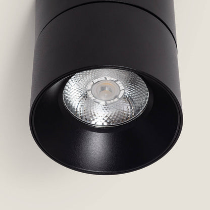 Aplique LED 15W de Aluminio Circular Negro New Onuba