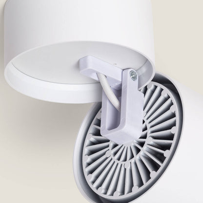 Aplique LED 30W de Aluminio Circular Blanco New Onuba
