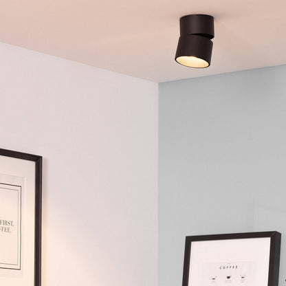 Aplique LED 30W de Aluminio Circular Negro New Onuba