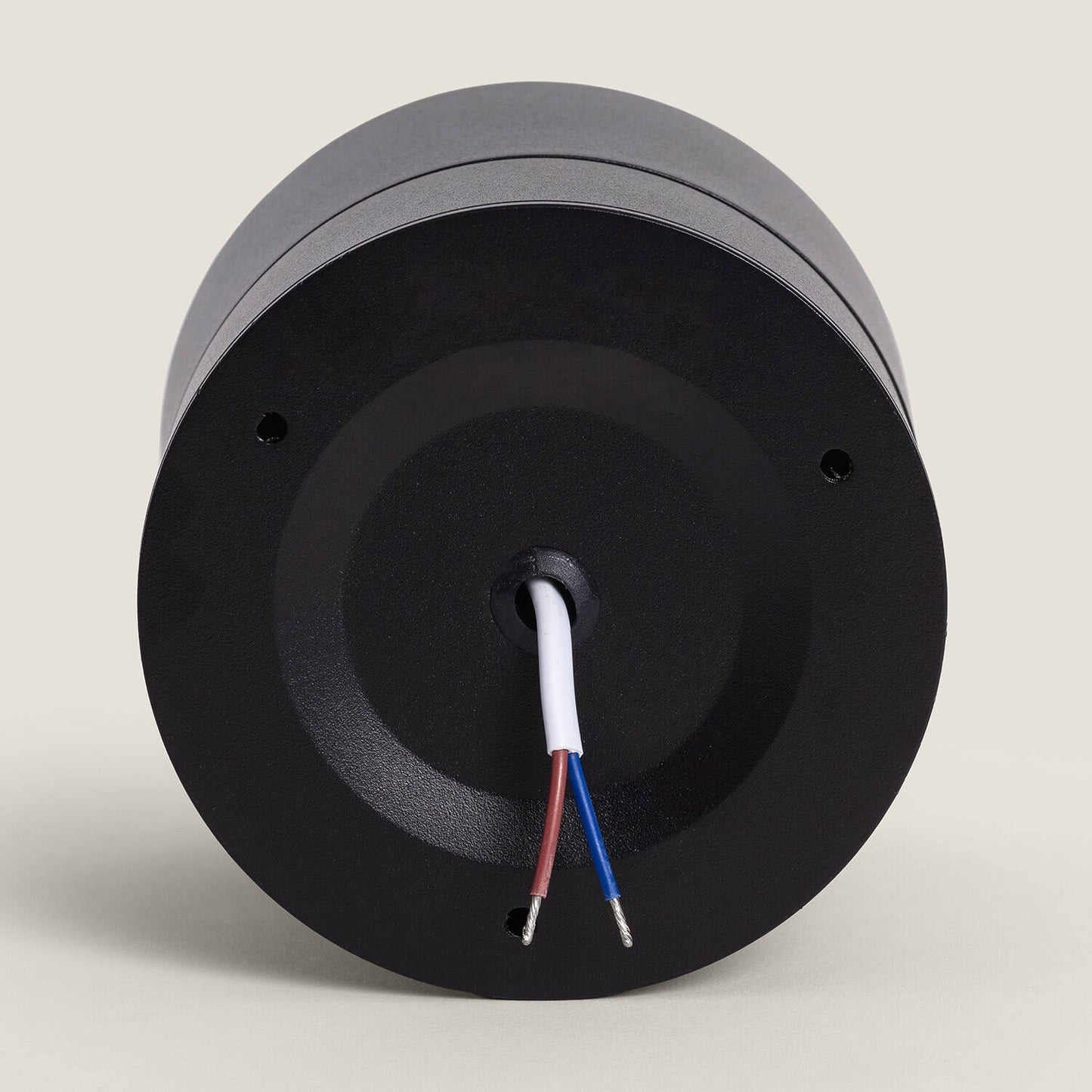Aplique LED 30W de Aluminio Circular Negro New Onuba