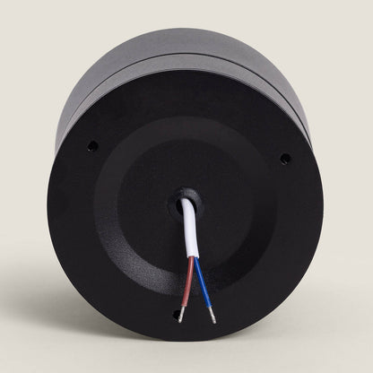 Aplique LED 30W de Aluminio Circular Negro New Onuba