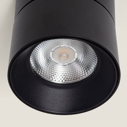 Aplique LED 30W de Aluminio Circular Negro New Onuba
