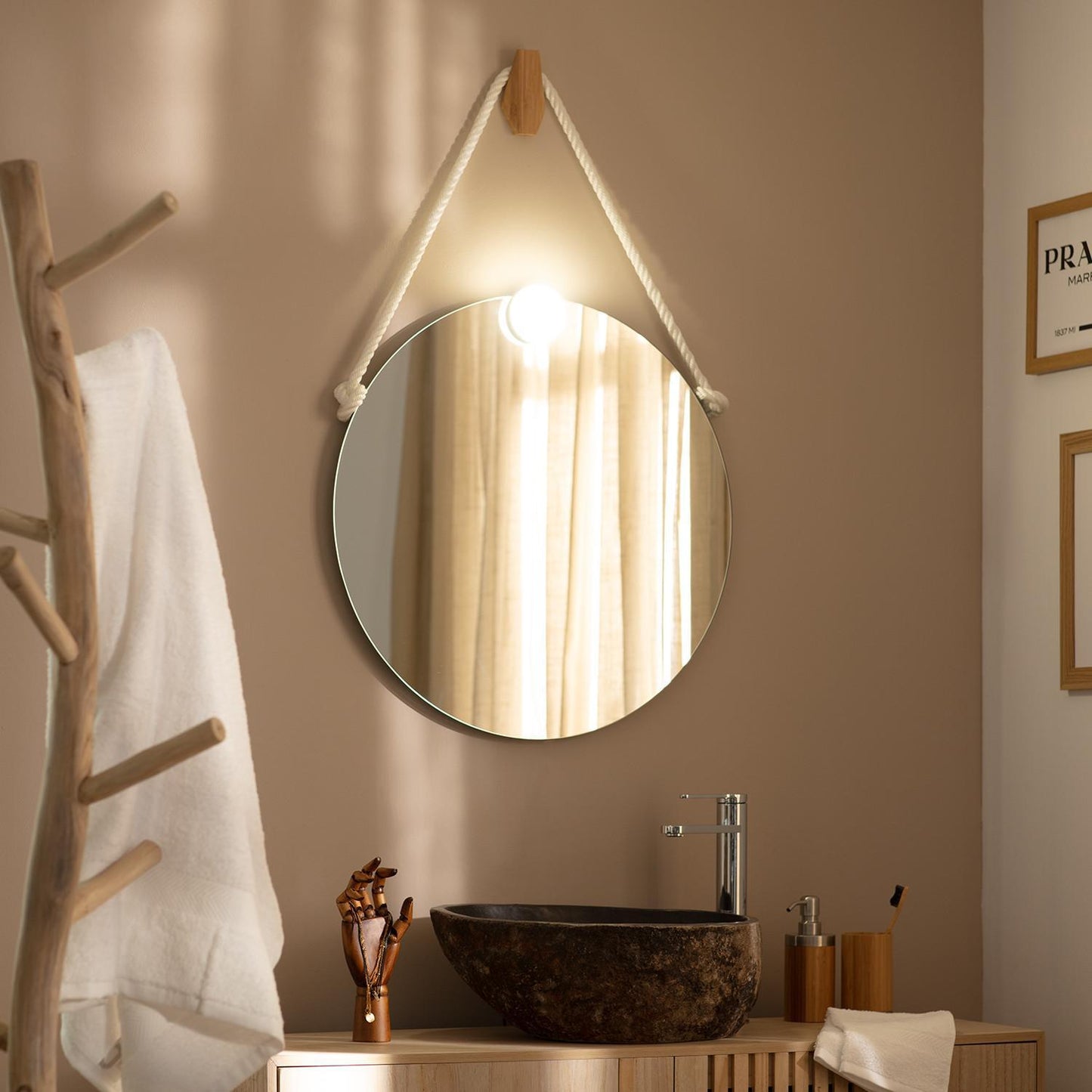 Aplique LED 4W para Espejo de Baño  Aluminio Barbados