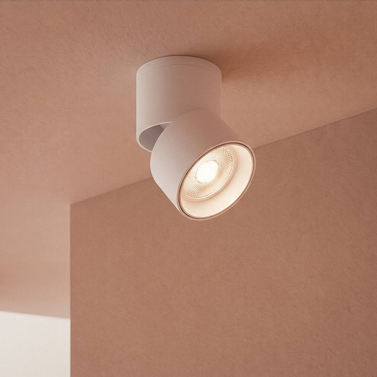 Aplique LED 7W Aluminio Circular Blanco New Onuba