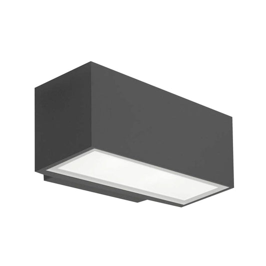 Aplique LED Afrodita Doble Cara 17,5W IP65 Gris Urbano LEDS-C4 05-9911-Z5-CL