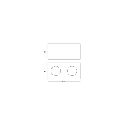 Aplique LED Doble Warmglow 9W PHILIPS Box
