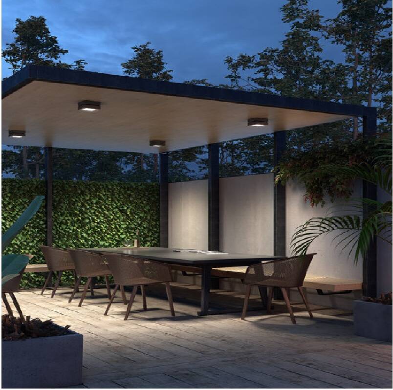 Aplique LED Modis Opal Single 13.2W Gris urbano CASAMBI LEDS-C4 05-E062-Z5-XB