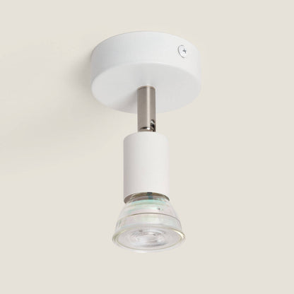 Aplique Orientable Aluminio 1 Foco Oasis Blanco