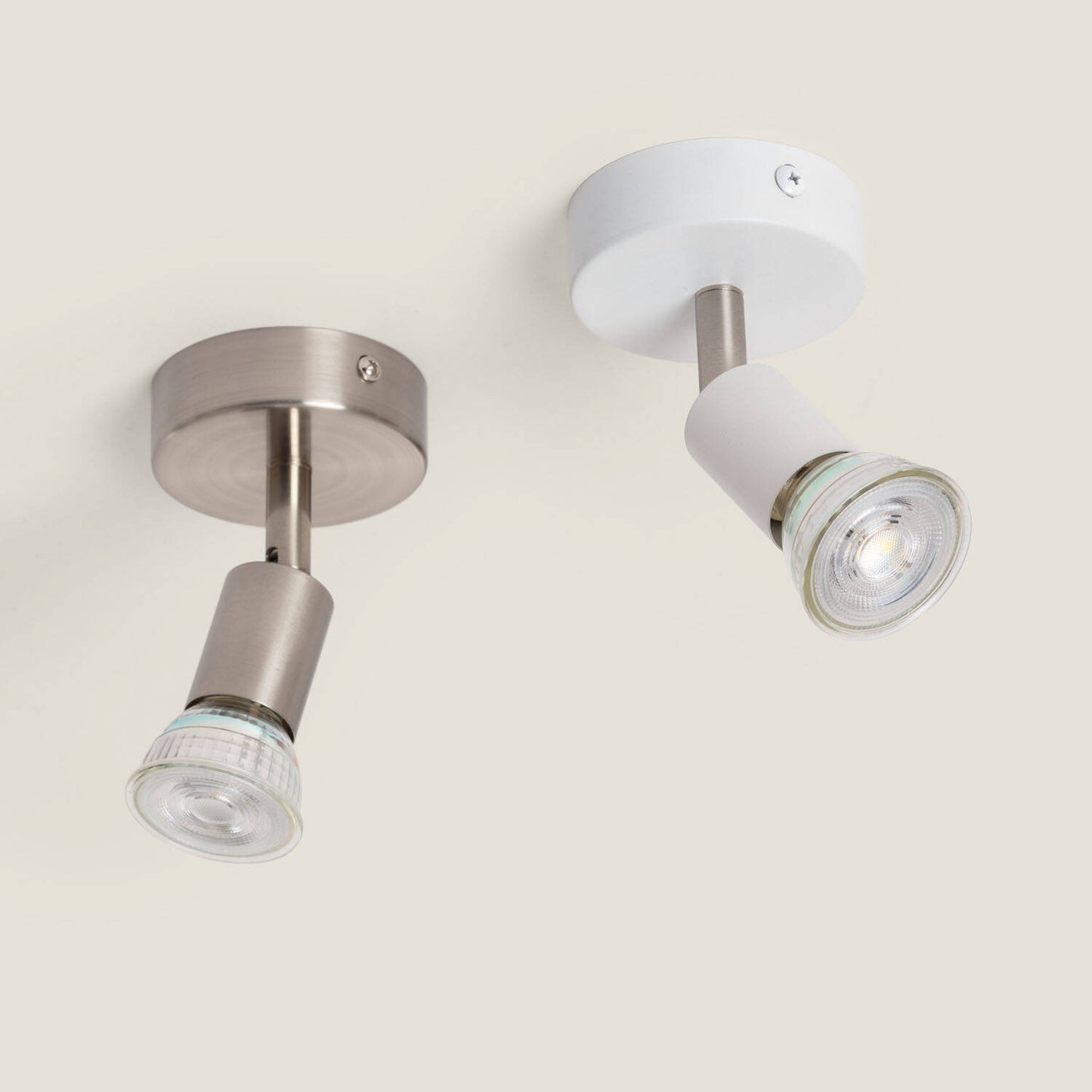 Aplique Orientable Aluminio 1 Foco Oasis Blanco
