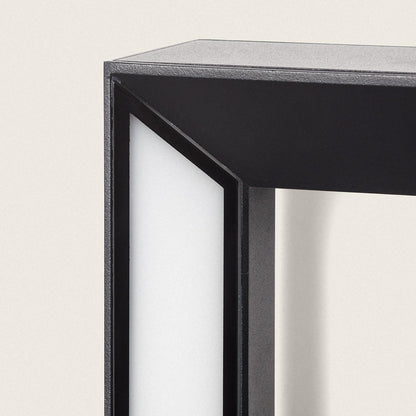 Aplique Pared Exterior LED Aluminio 10W Trimel Con sensor Movimiento