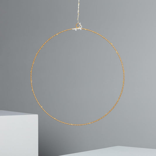 Aro con Guirnalda de Luces LED Hoop