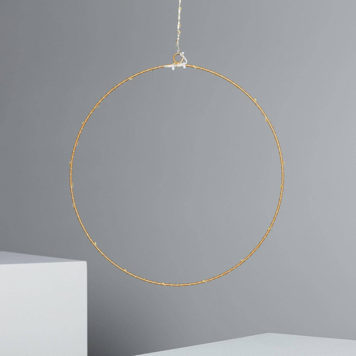 Aro con Guirnalda de Luces LED Hoop