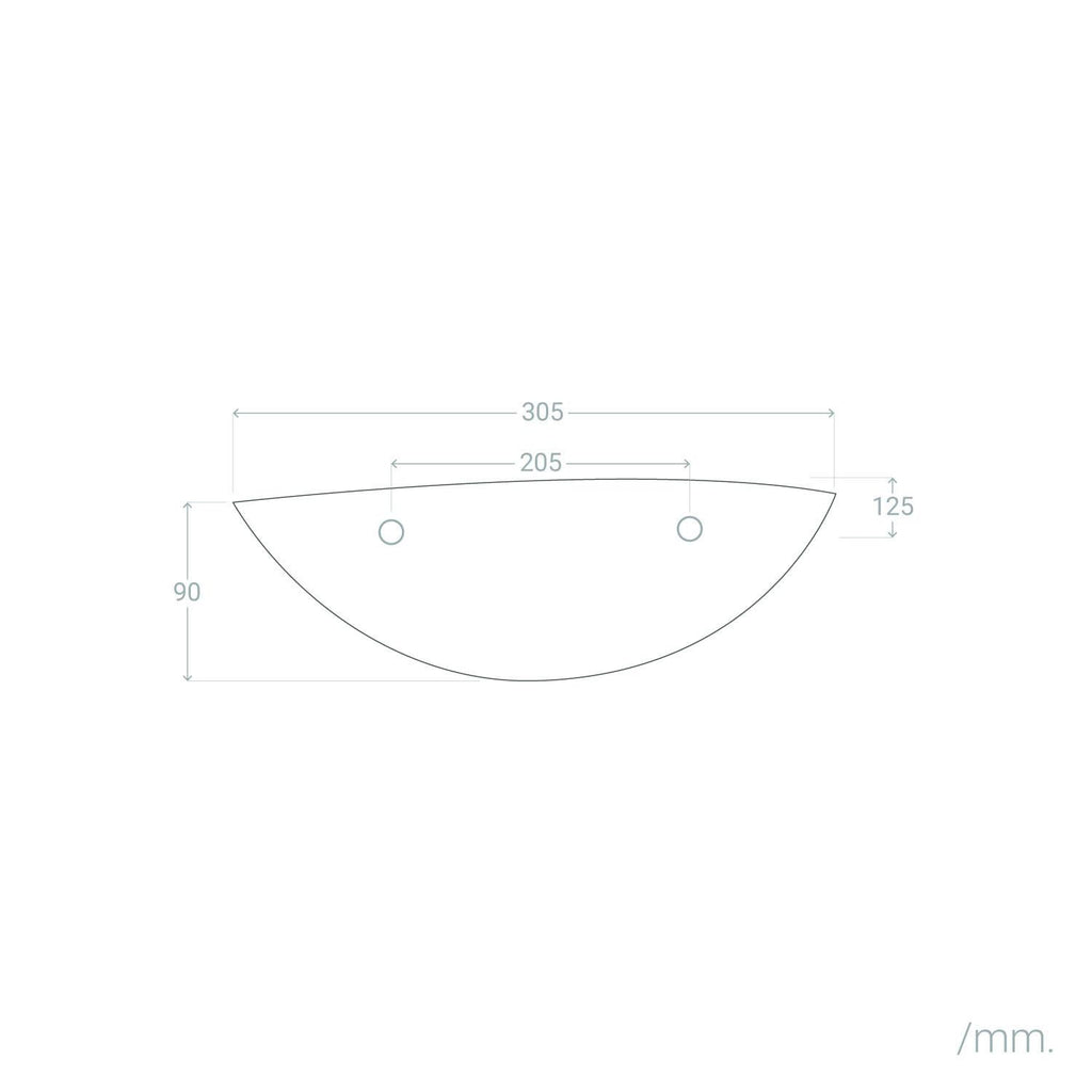 Aplique de Pared de Yeso Bakily