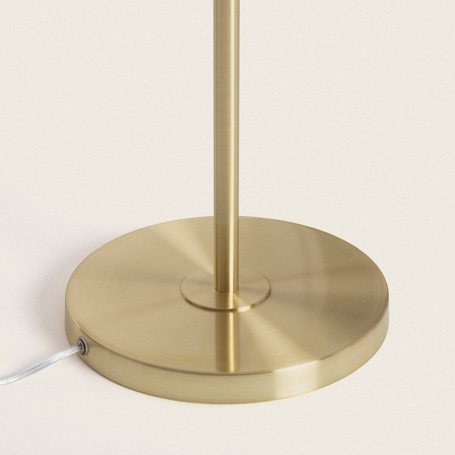 Lámpara de Pie Metal y Cristal Stiklu