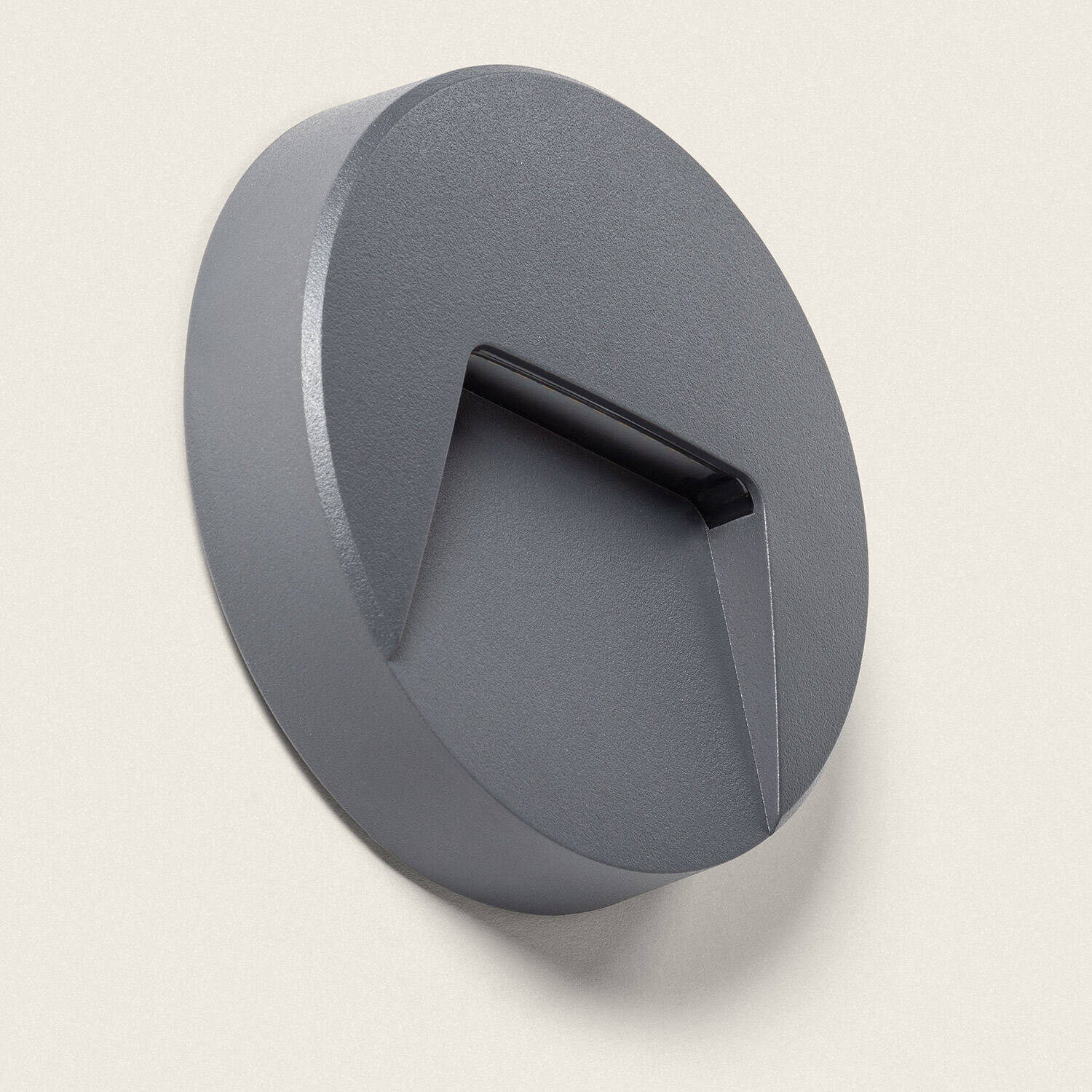 Baliza Exterior LED 3W Superficie Pared Circular Nilsa