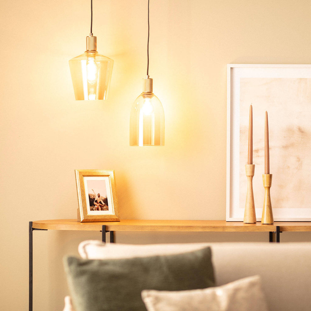 Lámpara Colgante Cristal Tulio