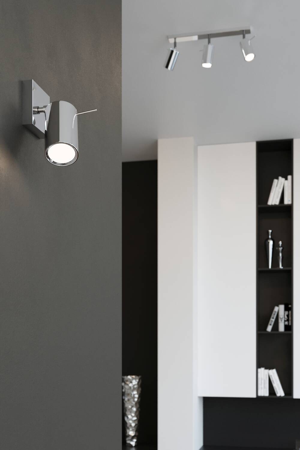 Aplique de Pared Ring Cromado SOLLUX