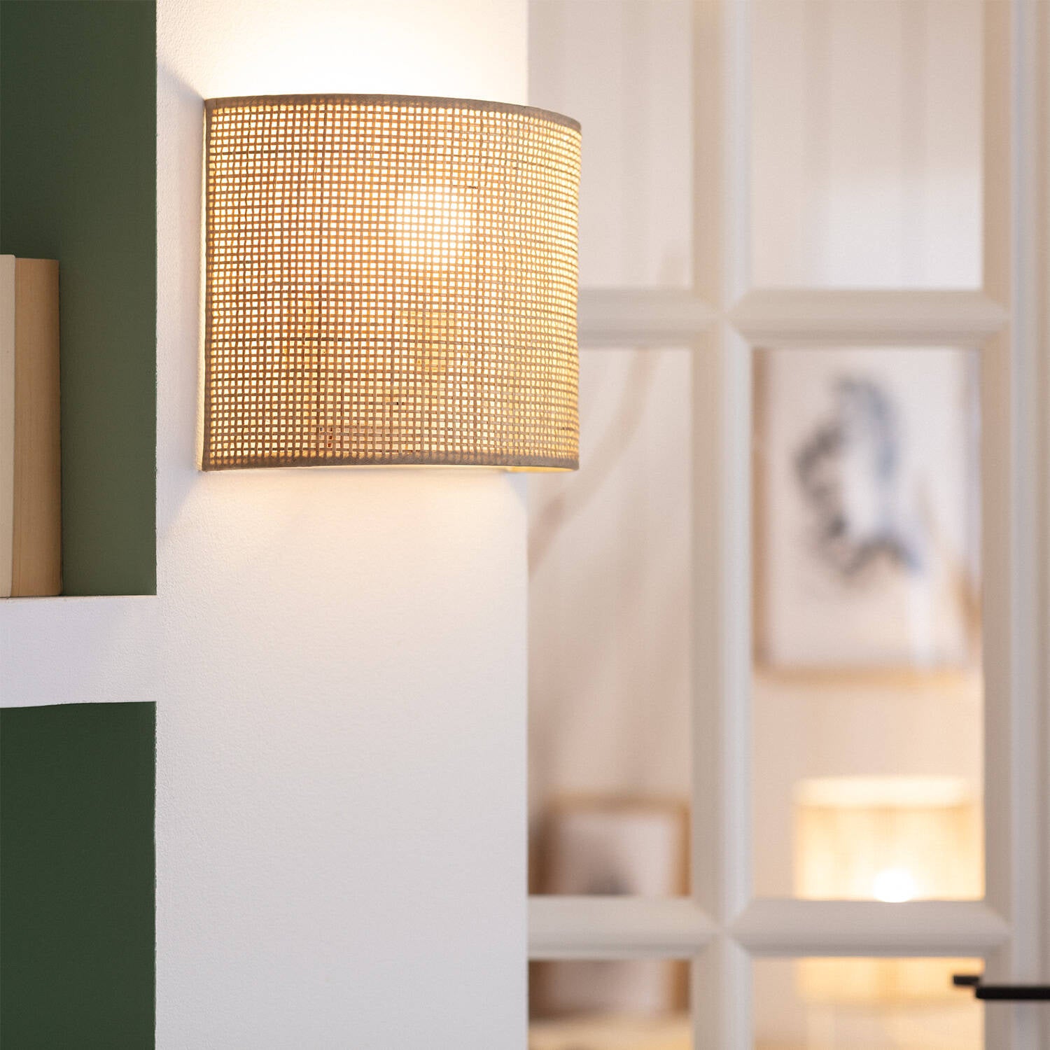 Aplique de Pared de Ratán Baracoa Nusu