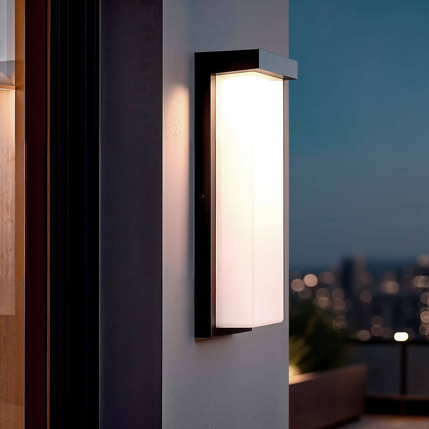 Aplique de Pared Exterior LED 22W Aluminio Tyron