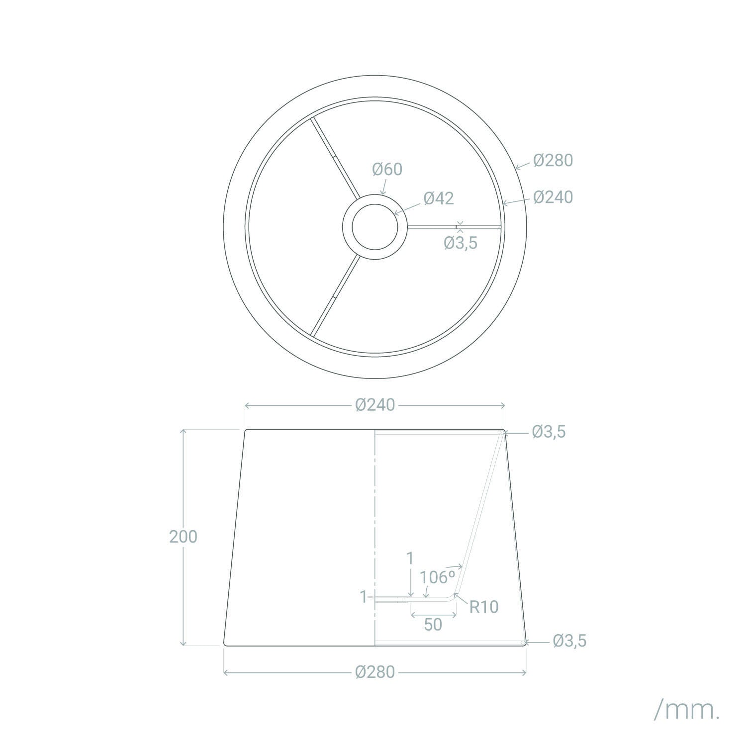 Lámpara de Mesa Madera Hunar V ILUZZIA