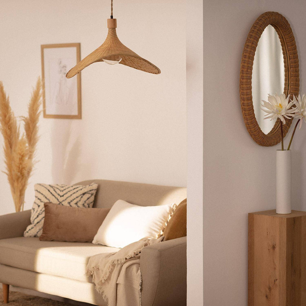 Lámpara Colgante Bambú Kathu Sienet