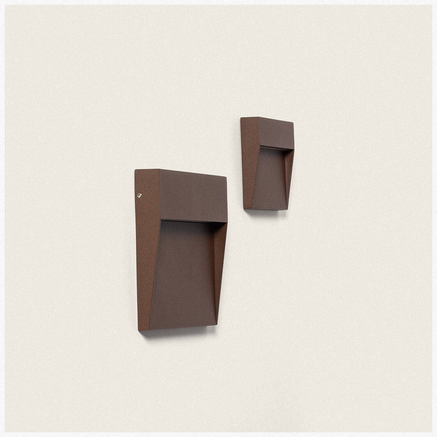 Baliza de Pared Exterior LED 3W CCT Seleccionable Aluminio Superficie Cuadrado Jade