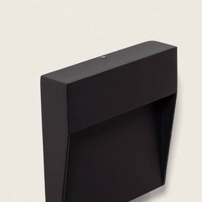 Baliza de Pared Exterior LED 3W CCT Seleccionable Aluminio Superficie Cuadrado Jade