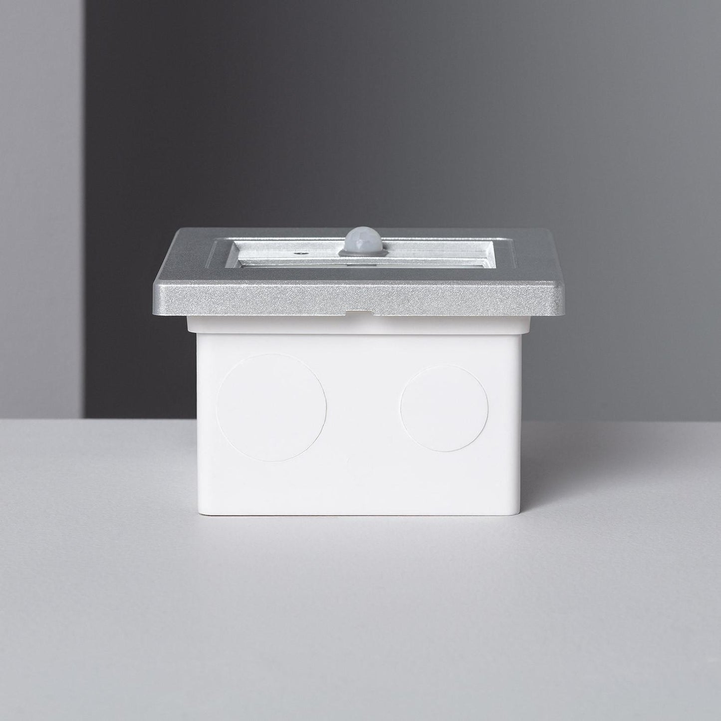 Baliza de Pared LED 1.5 W Empotrable con Sensor PIR Bark Gris
