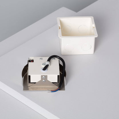 Baliza de Pared LED 1.5W Empotrable Acero Inoxidable Larry