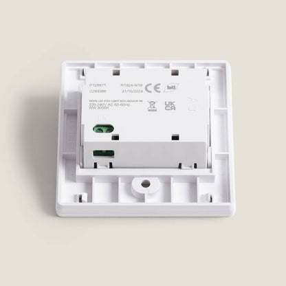 Baliza de Pared LED Empotrable con Sensor PIR Olite para Caja Universal