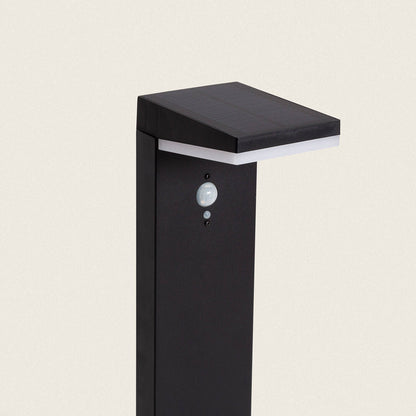 Baliza de Pie Exterior Solar LED 4W 50cm Aluminio con Sensor de Movimiento Edwan