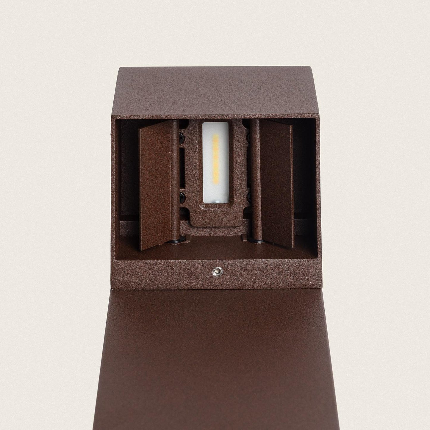Baliza Exterior LED 10W Superficie Pie 50cm Aluminio Denny M
