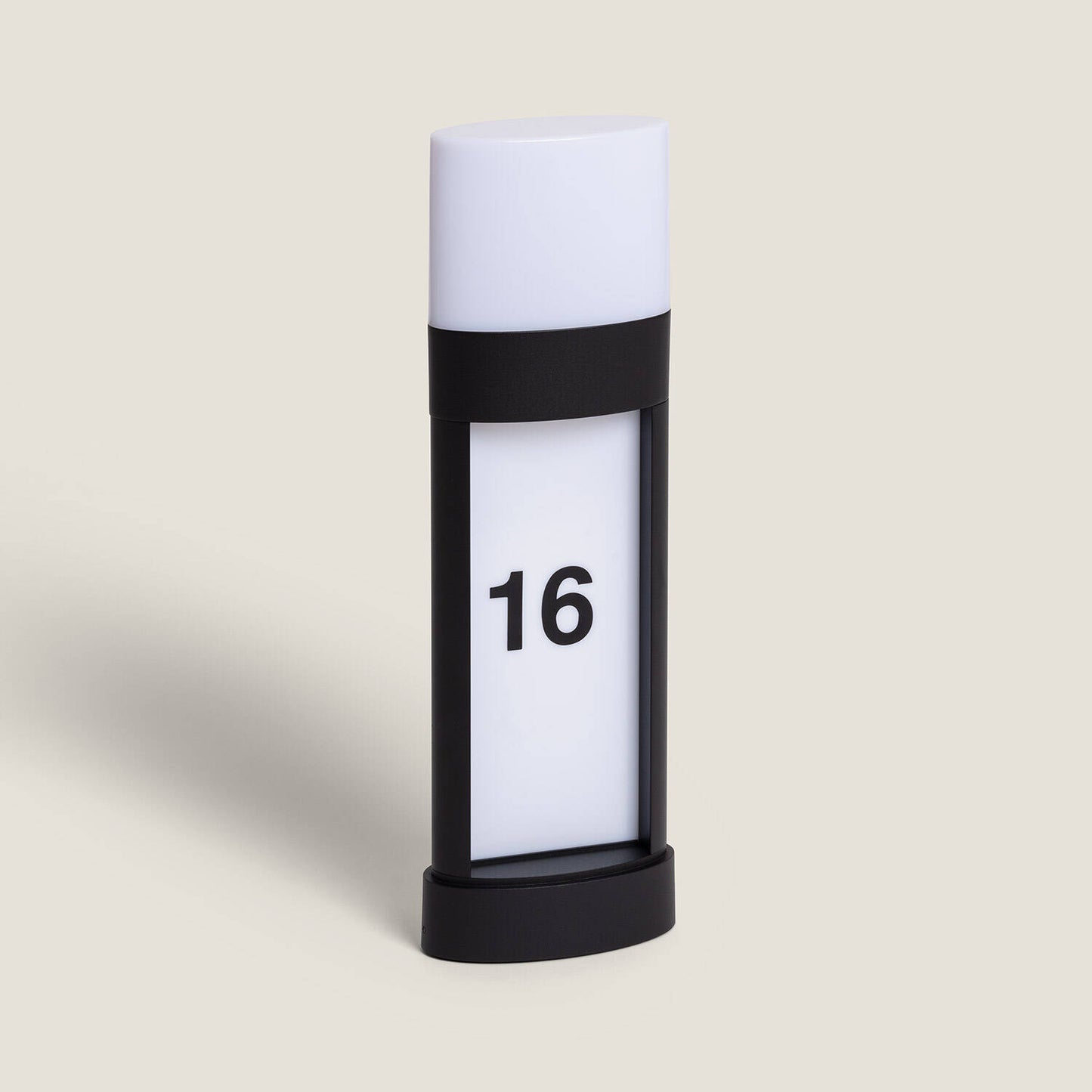 Baliza Exterior LED 10W Superficie Pie 50cm Aluminio para Numeración de Vivienda Mulham