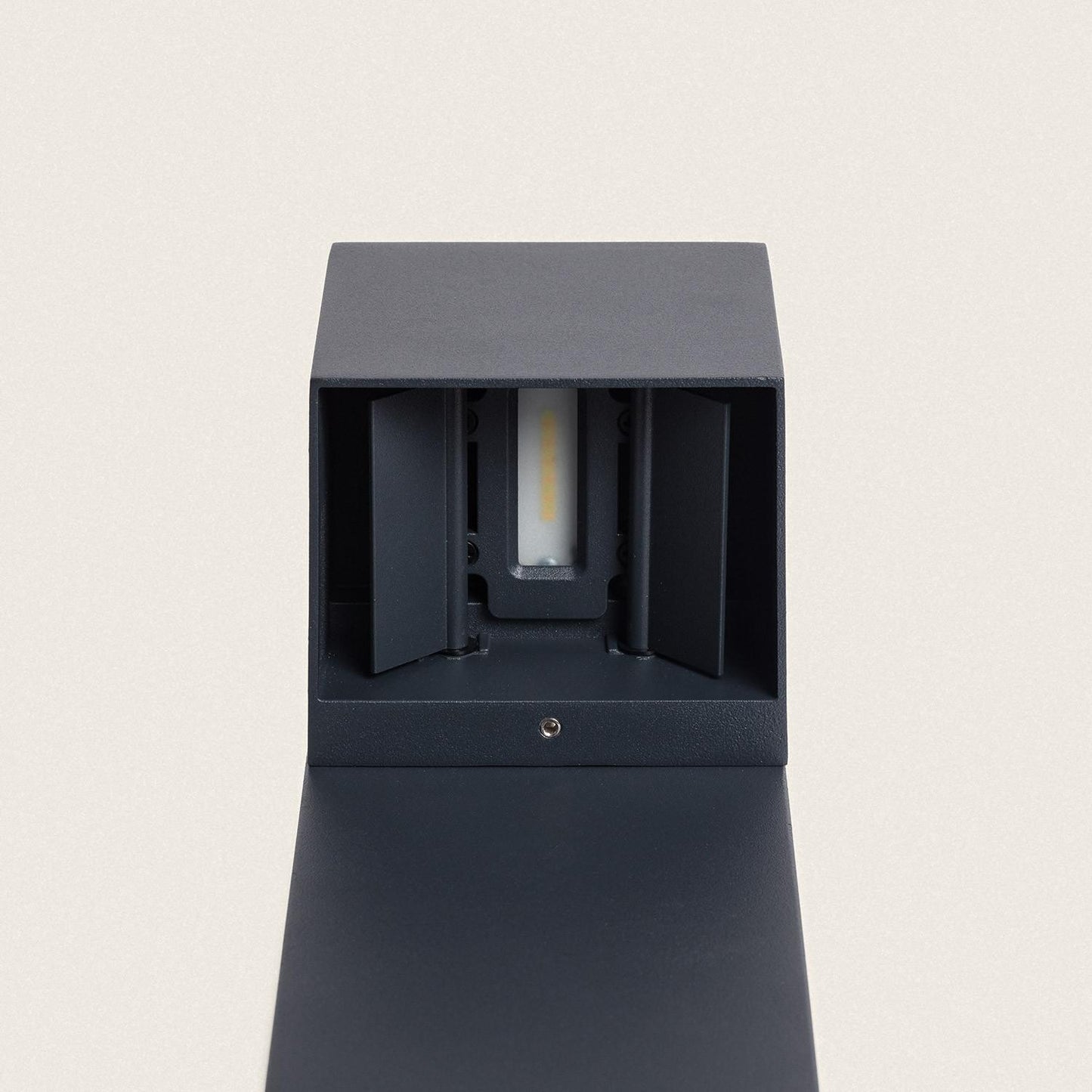 Baliza Exterior LED 10W Superficie Pie 80cm Aluminio Denny L