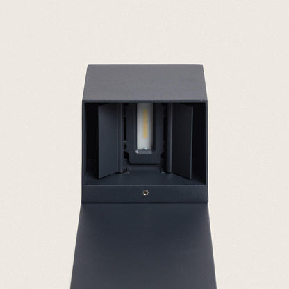 Baliza Exterior LED 10W Superficie Pie 80cm Aluminio Denny L
