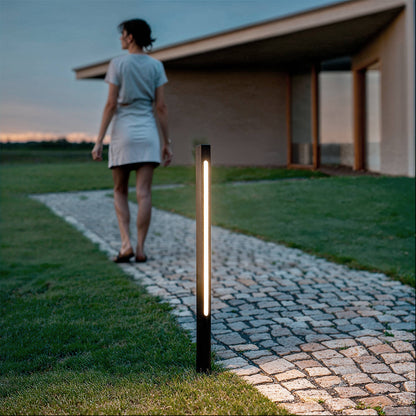 Baliza Exterior LED 12-24W 80-160 cm con Pincho Calax