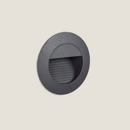 Baliza Exterior LED 1.2W Empotrable Pared Aluminio Lyons