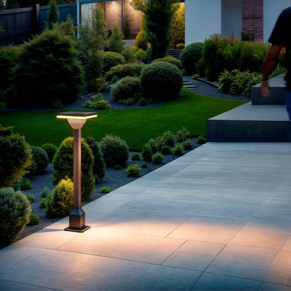 Baliza Exterior LED 12W Superficie Pie 60cm Lyra