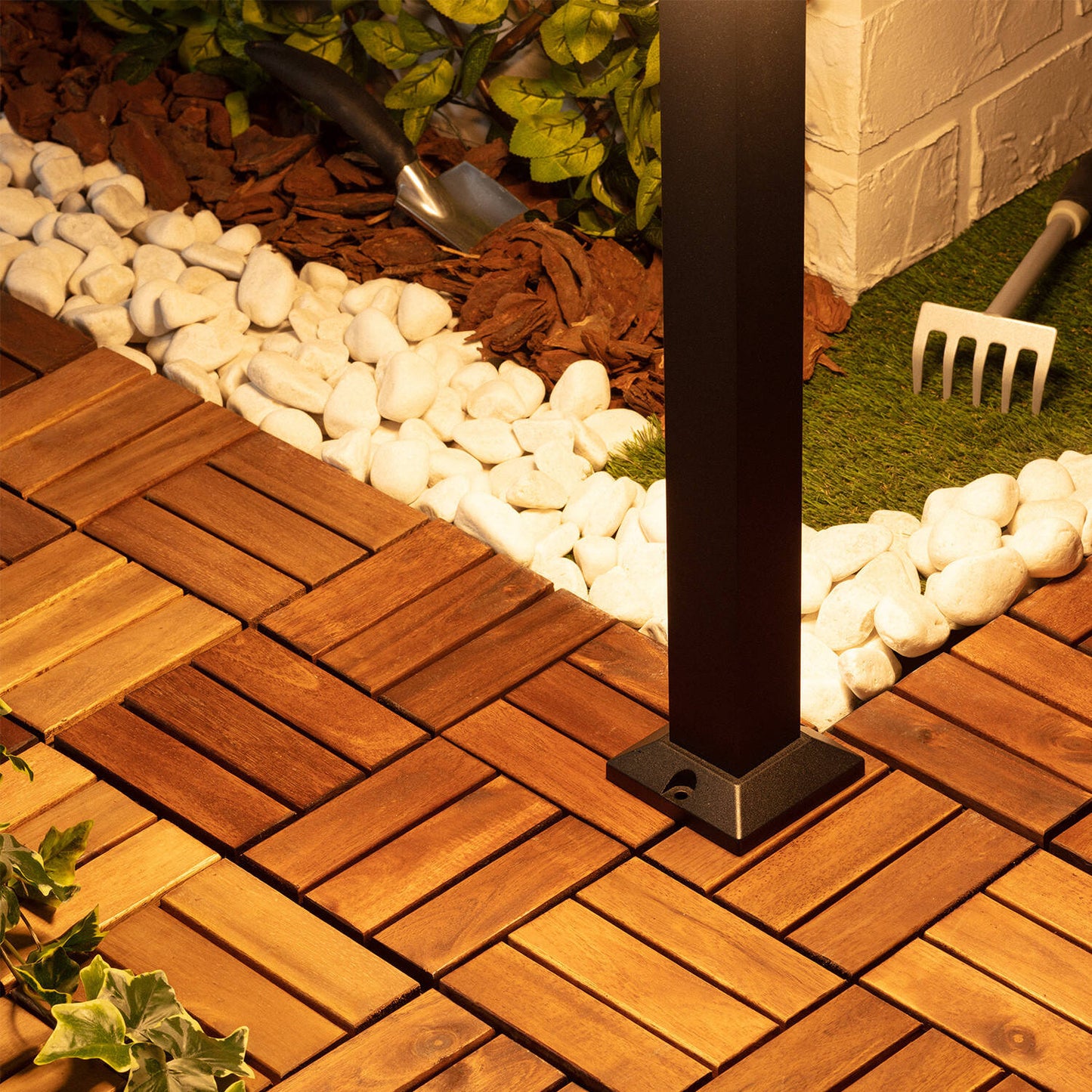 Baliza Exterior LED 12W Superficie Pie 60cm Nilo