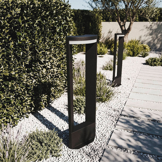 Baliza Exterior LED 12W Superficie Pie 60cm Salor