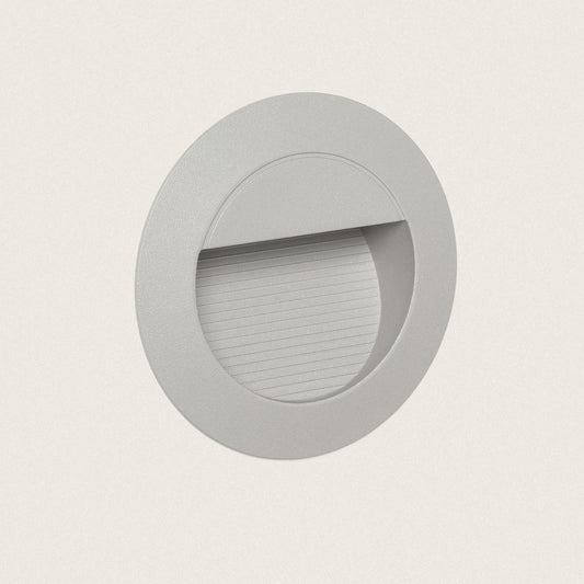 Baliza Exterior LED 1.5W Empotrable Pared Aluminio Olite IP65